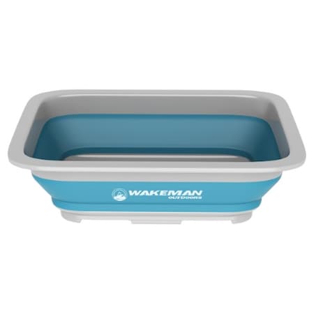 Leisure Sports 10L Collapsible Portable Wash Basin, Blue 316038KOG